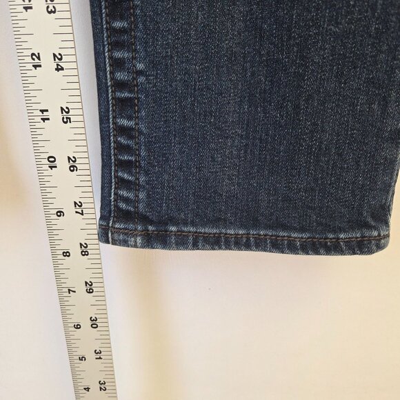 Kut From The Kloth Straight Leg Dark Wash Jeans Size 6 Short - Picture 10 of 12